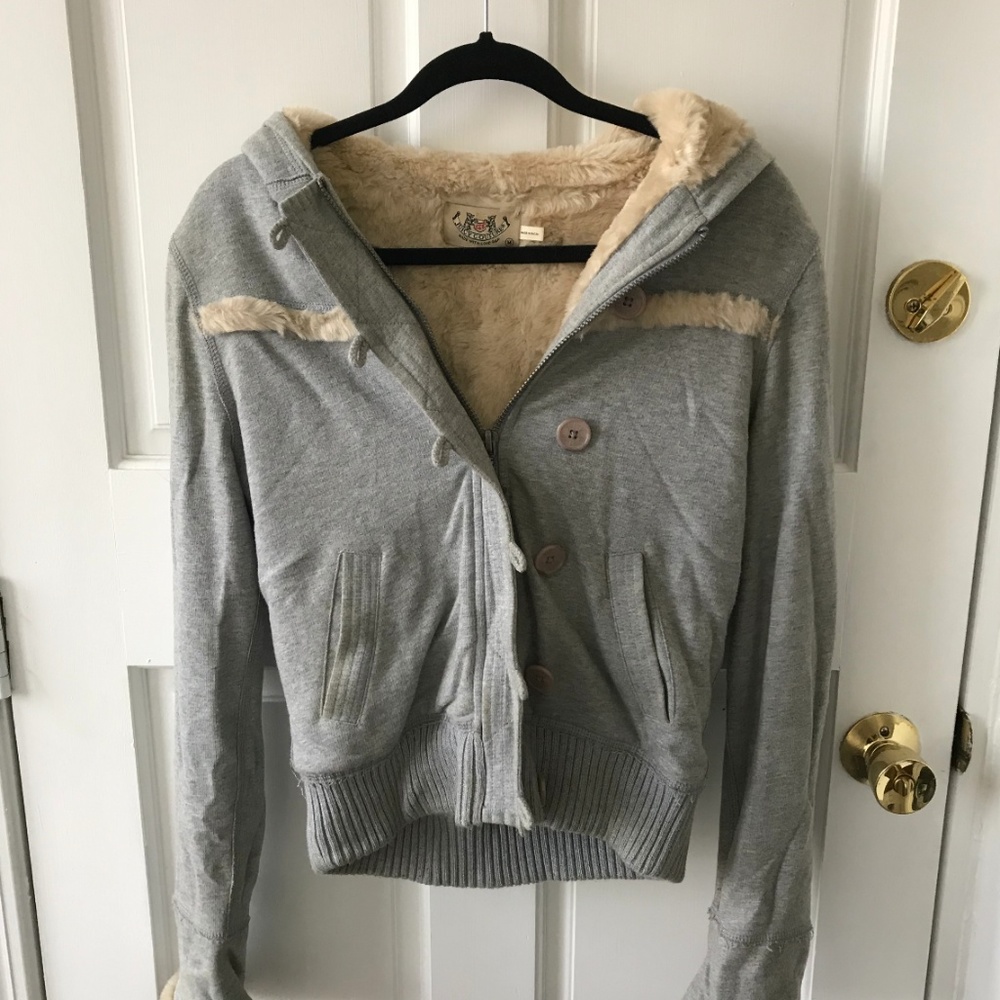 Juicy Couture Fur-lined Hoodie!